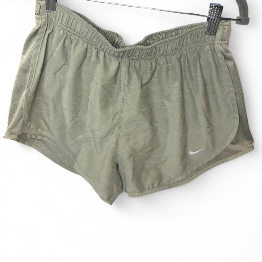 Nike Dri-FIT Tempo Running Shorts Sage Olive Green Women's Medium ⁠⁠